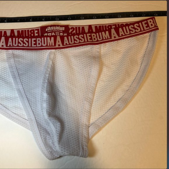 Aussiebum Sports Brief in Mesh Size L - Picture 3 of 4